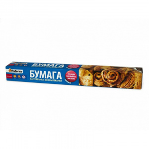 Бумага для выпекания Натур. 39*6м коричневая Paterrа